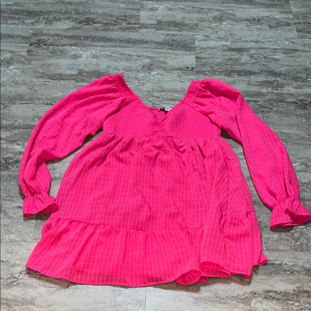 Charmed Hearts Pink dress large